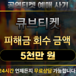 큐브티켓(cubeticket.com) 상품권 사기 피해금 5,000만 원 회수 사례